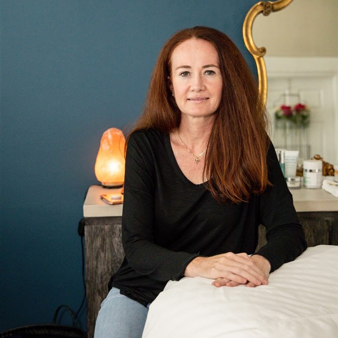 Aine, licensed esthetician