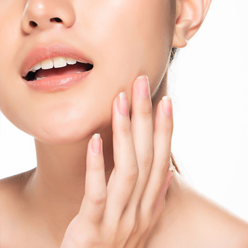 Acne treatment facial